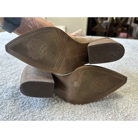 Vince Camuto Women's Gigietta Block Heel Bootie Suede Size 7.5 - Picture 10 of 12